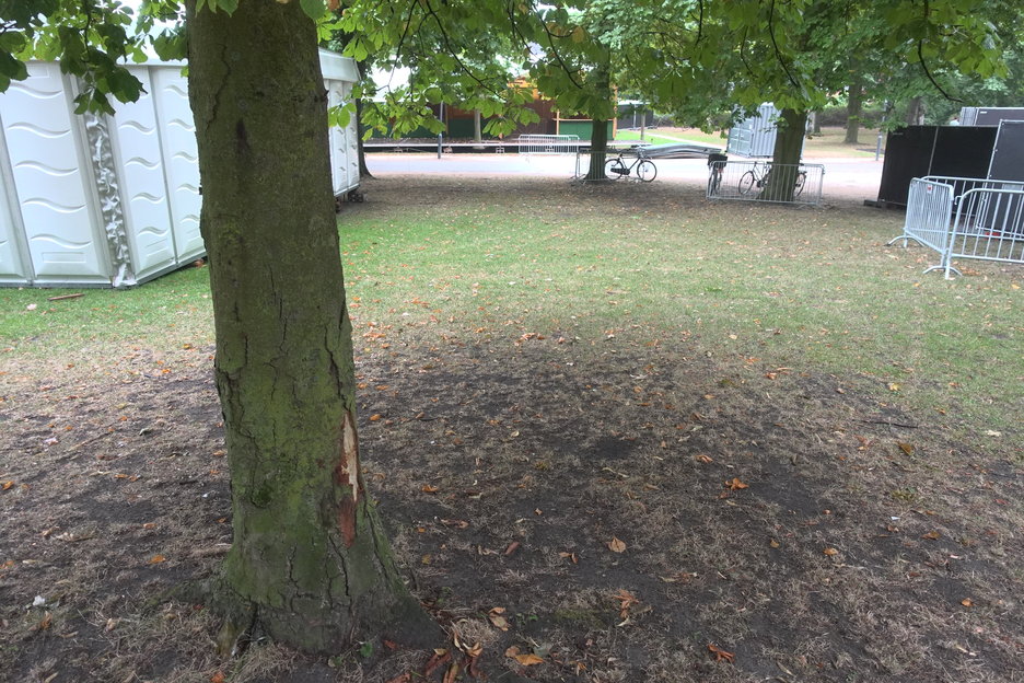 16:31:37 - bastschade door aanrijding