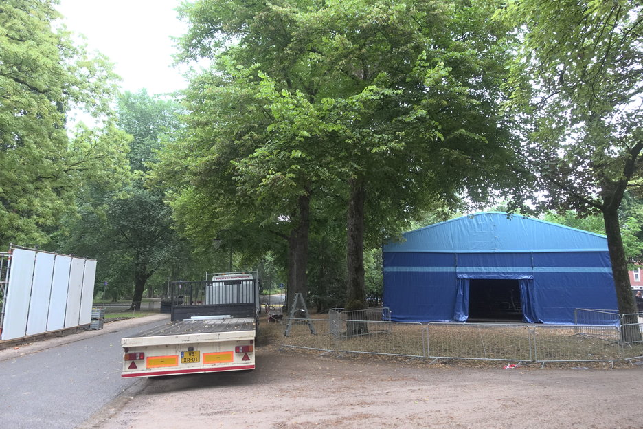 16:54:28 - vrachtwagen binnen kwetsbare zone